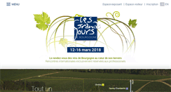 Desktop Screenshot of grands-jours-bourgogne.fr